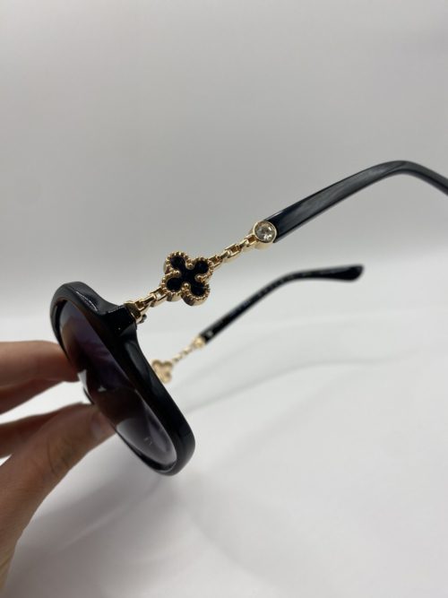 black van cleef sunglasses side