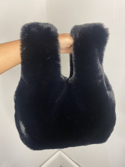 black fur bag 2