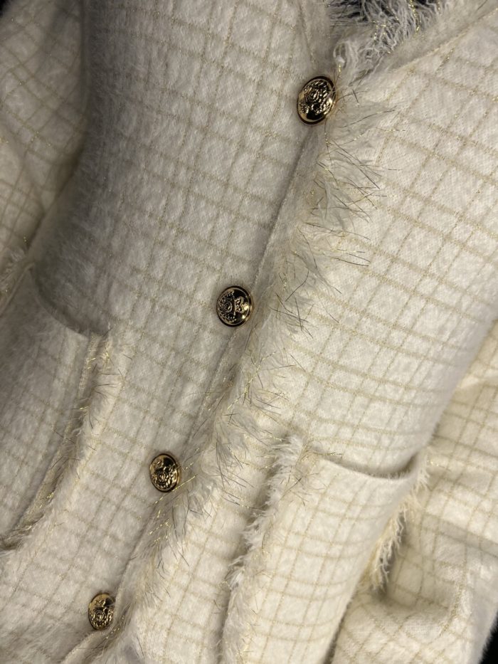 Designer Inspired Cardigan/Jacket With Gold Button Detail - Image 2