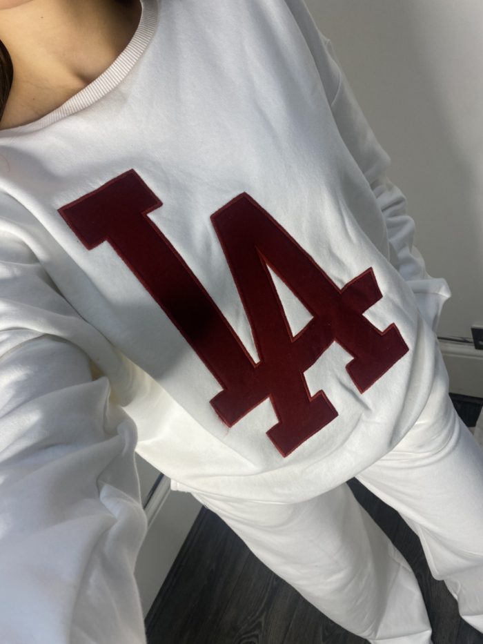 LA White Tracksuit - Image 2