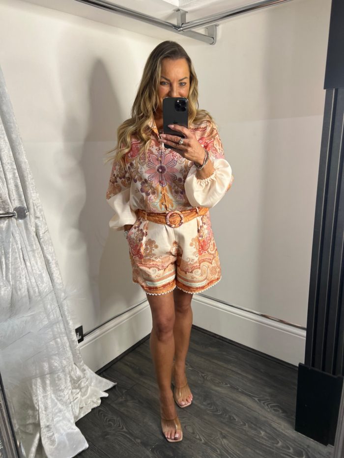 Cream Paisley Design Co-ord - Image 2